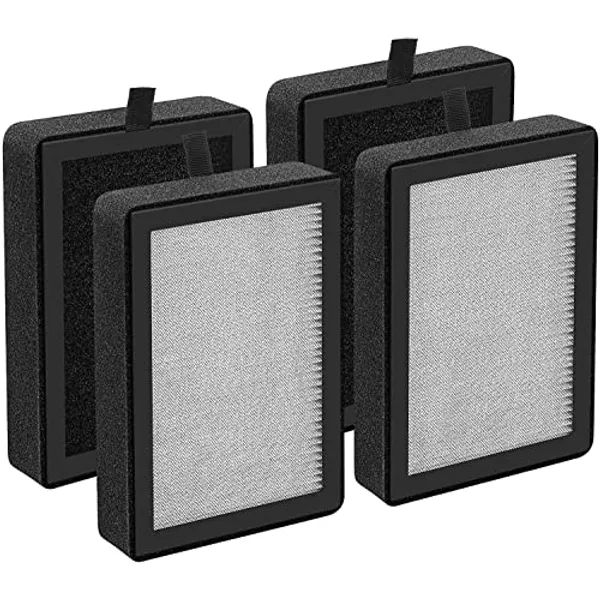 4 Pack LV-H128 Replacement Filter For LEVOIT LV-H128 Air Purifiers