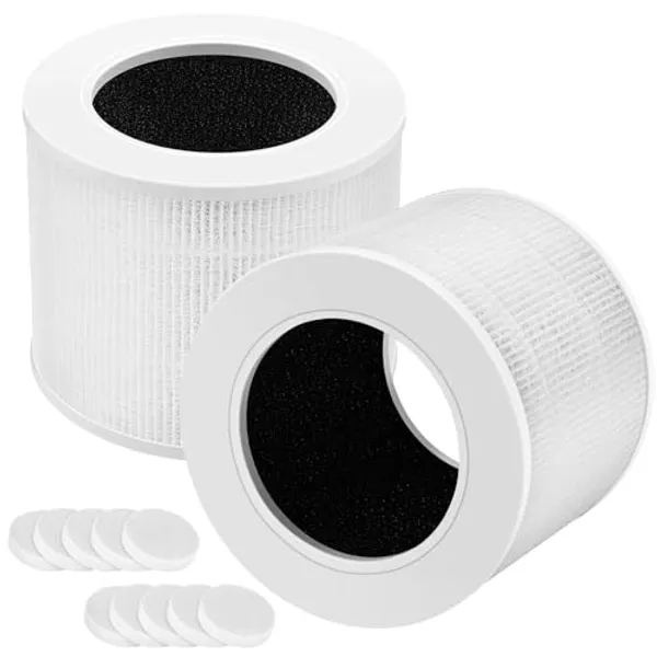 2 Pack Core Mini-RF Ersatzfilter für LEVOIT Core Mini Luftreiniger