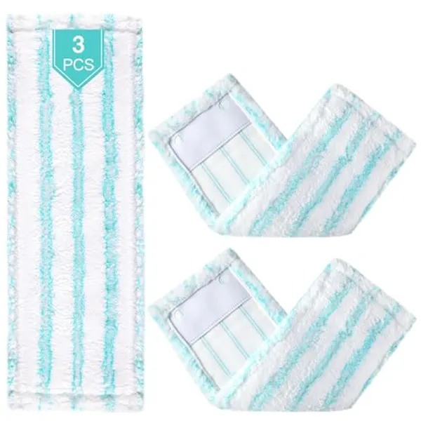 Juego de 3 fundas de repuesto para limpiaparabrisas, para Leifheit Profi XL Micro Duo / Profi XL…