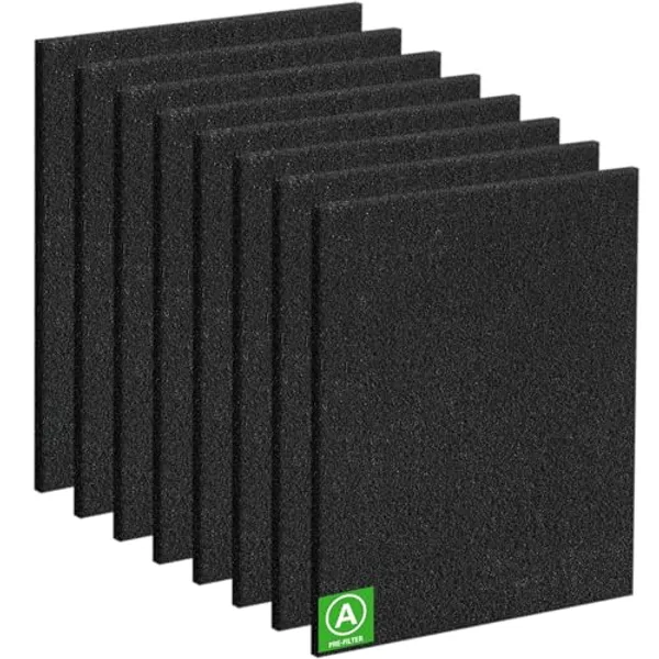 8 Pack HPA300 Pre Filter A, HRF-A300 Pre Kit Filter for Honeywell HPA300