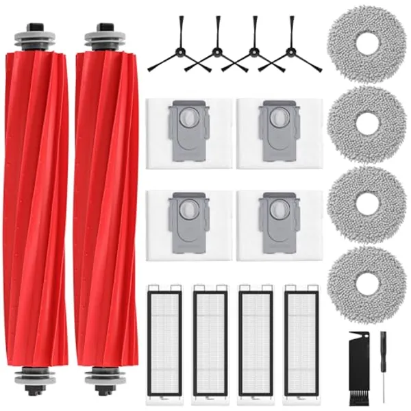 20 Pack Replacement Parts for Q Revo Robot Vacuum Cleaner Accessory Kits