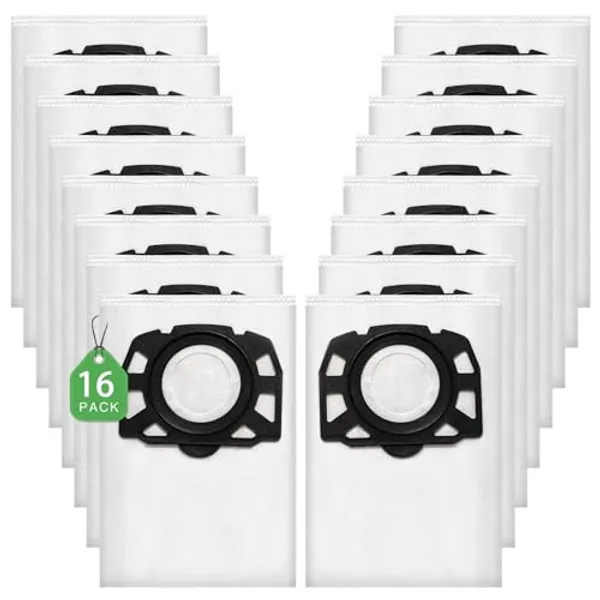 16 unidades KFI 357 bolsas para aspiradora Kärcher…